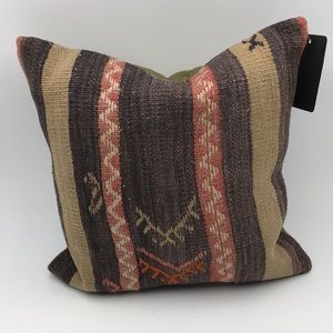 Loloi One Of A Kind Turkish Kilim Rug Pillow Cushion Cover